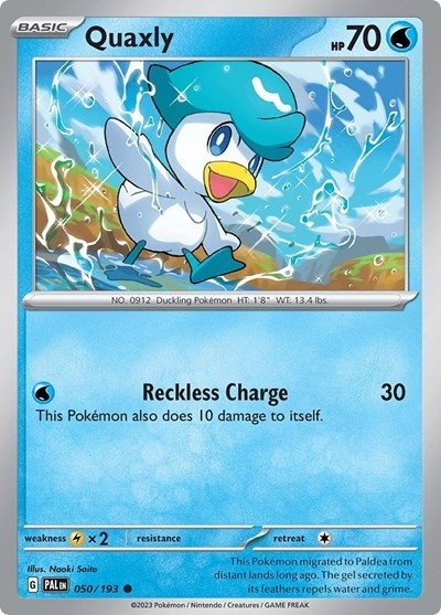 Quaxly - 050/193 (Summer 2023 Collector Chest)