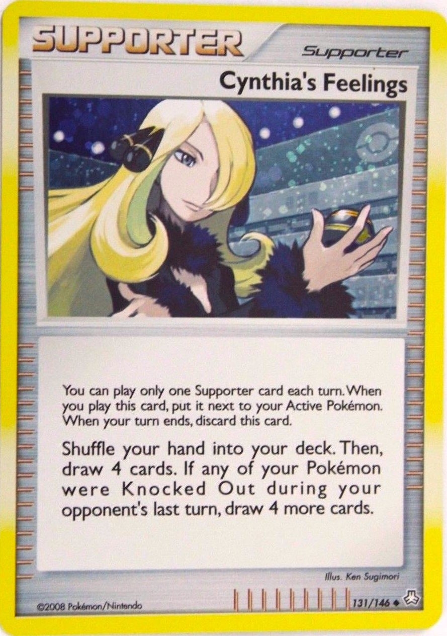 Cynthia's Feelings - 131/146 (Cosmos Holofoil)