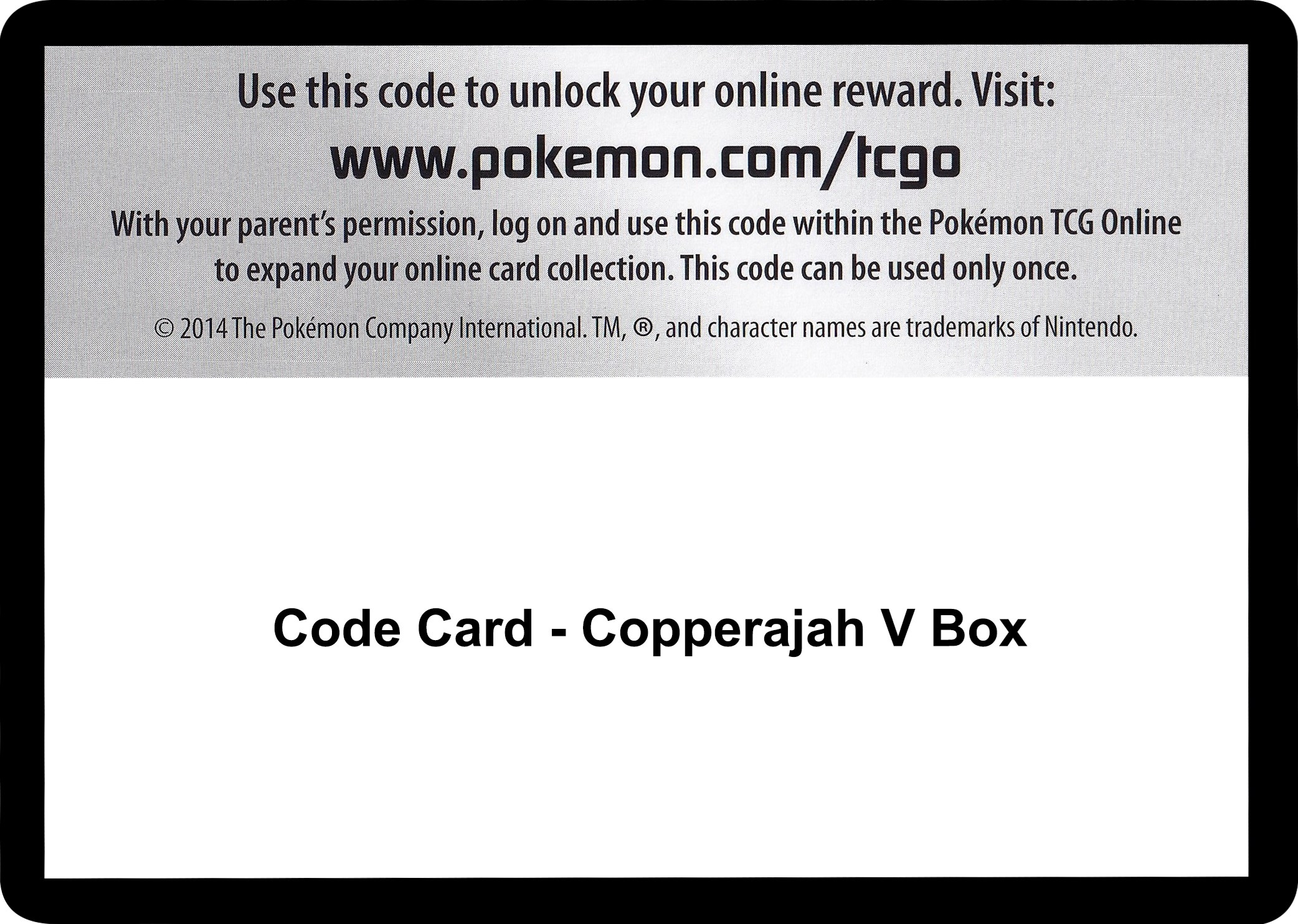 Code Card - Copperajah V Box