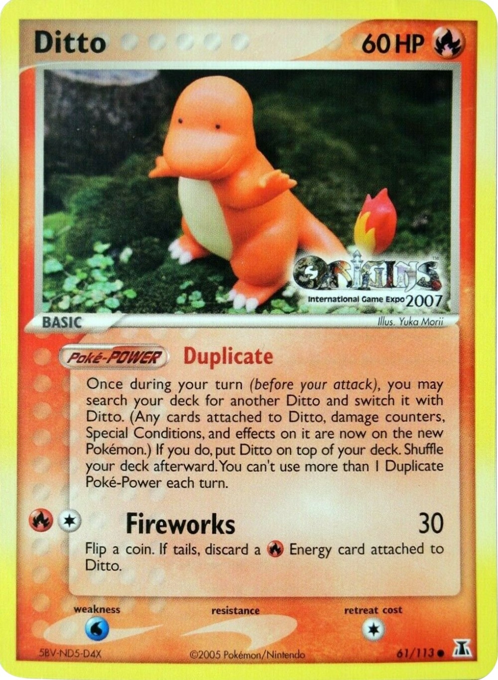 Ditto - 61/113 (Origins International Game Expo 2007)