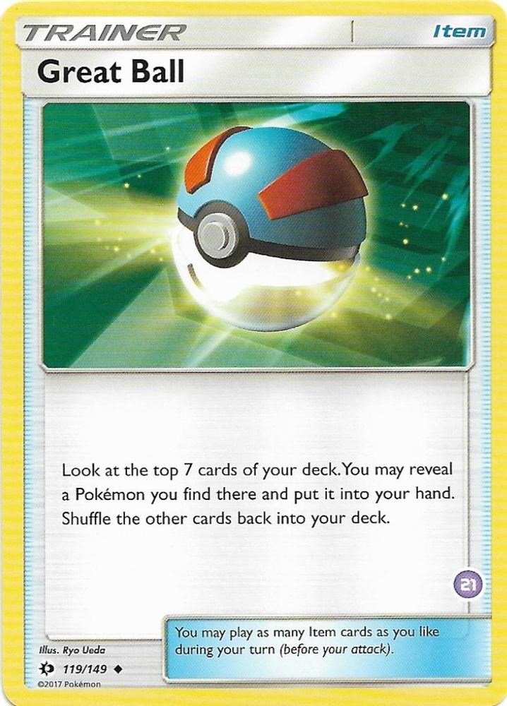 Great Ball (#21, Alolan Sandslash Half-Deck)