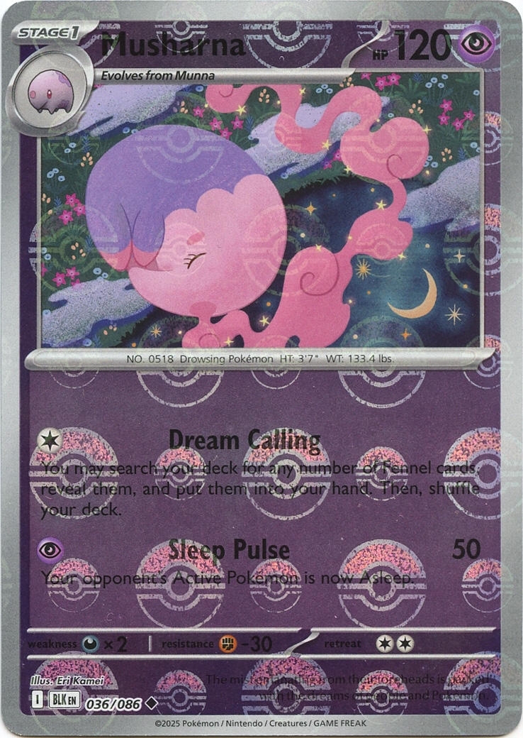 Musharna (Poke Ball Pattern)