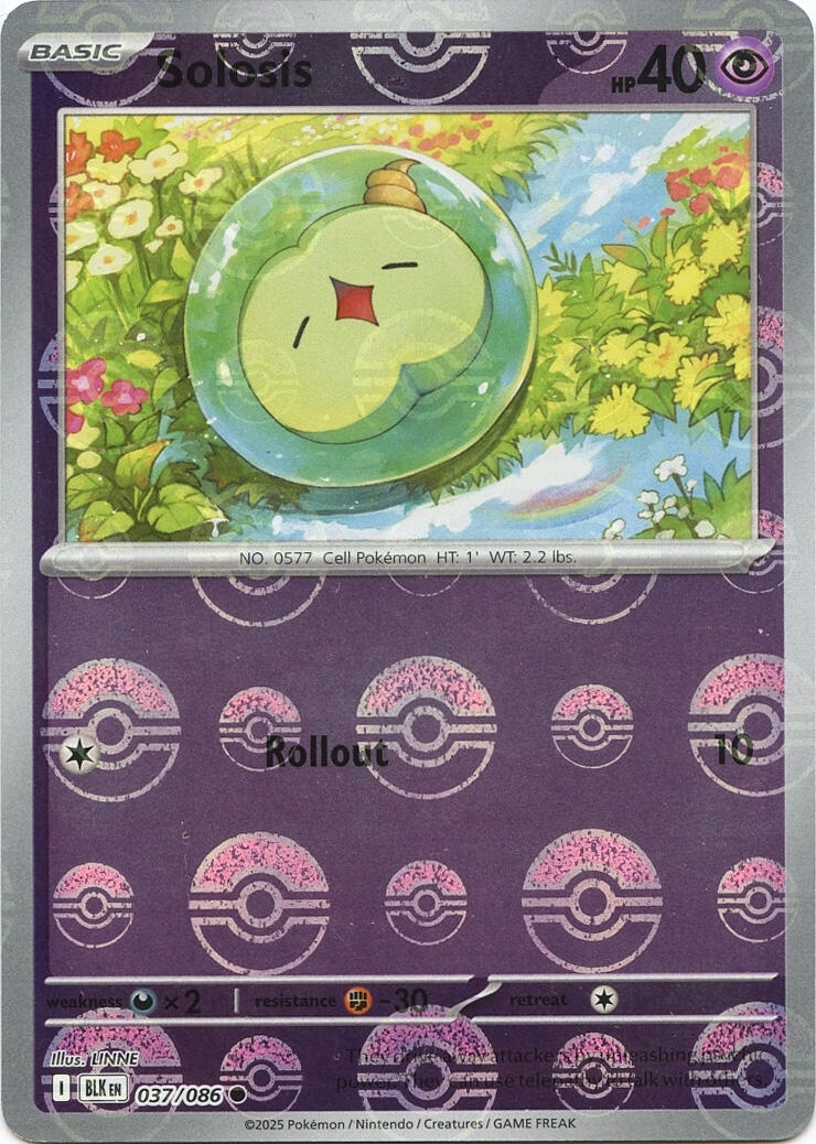 Solosis (Poke Ball Pattern)