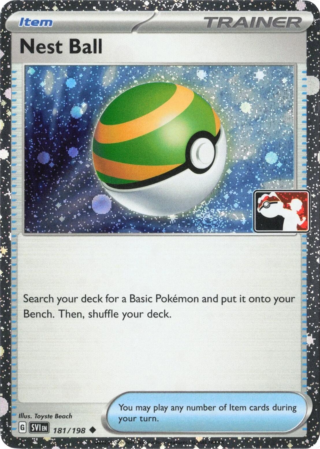 Nest Ball - 181/198 (Cosmos Holo)