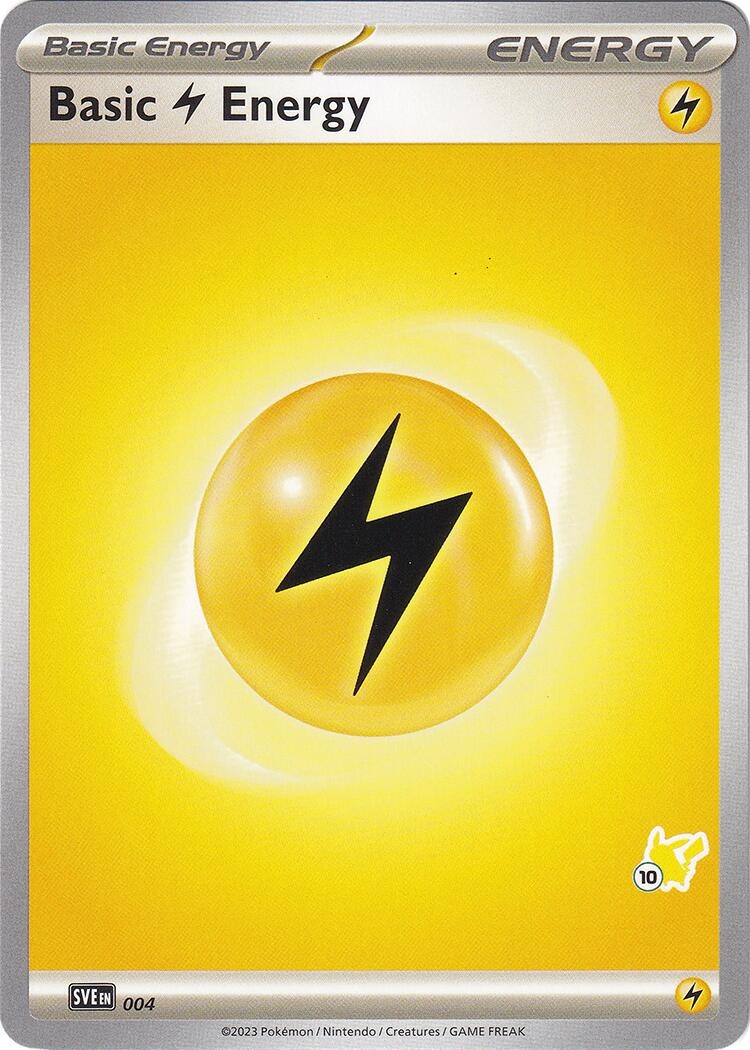 Basic Lightning Energy - Pikachu 10