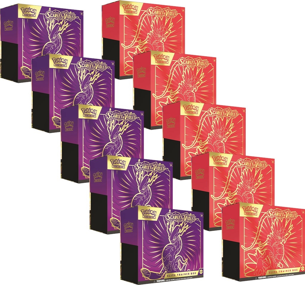 Scarlet & Violet Elite Trainer Box Case
