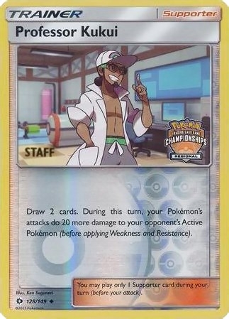 Professor Kukui - 128/149 (Regional Championships) [Staff]