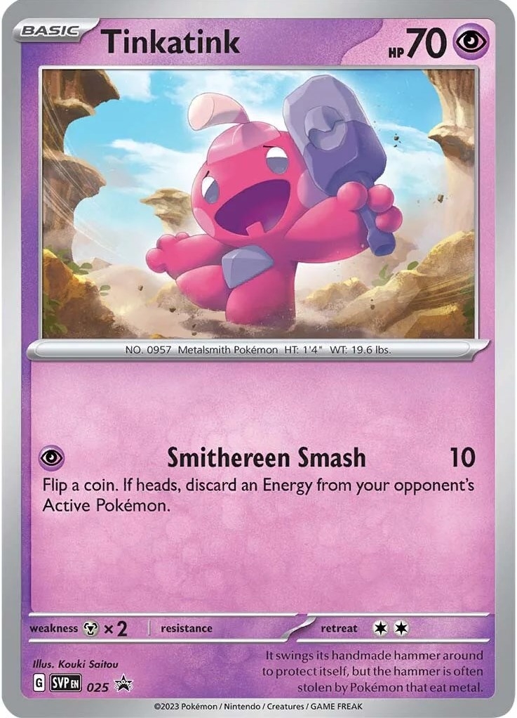 Tinkatink - 025 (Cosmo Holofoil)