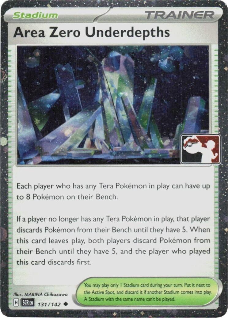 Area Zero Underdepths - 131/142 (Cosmos Holo)