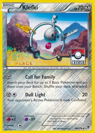 Klefki - 66/119 (Pokemon League) [1st Place]