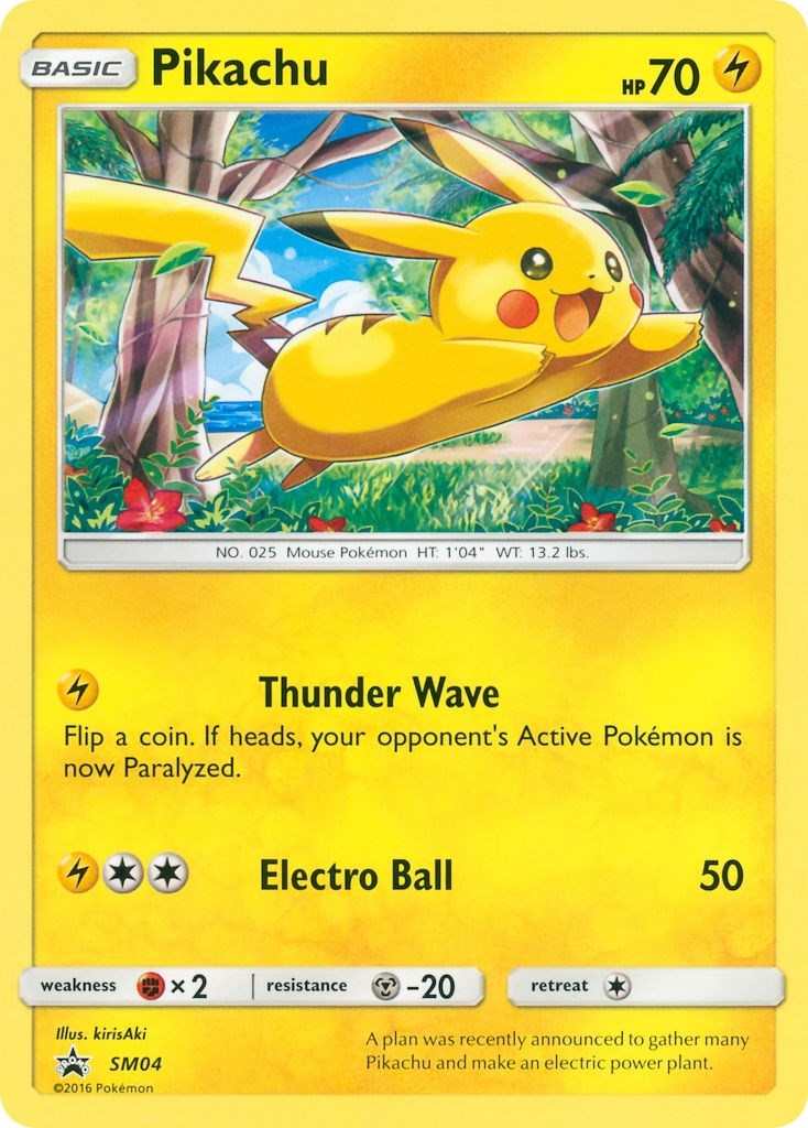 Pikachu - SM04 (Target Non-Holo)