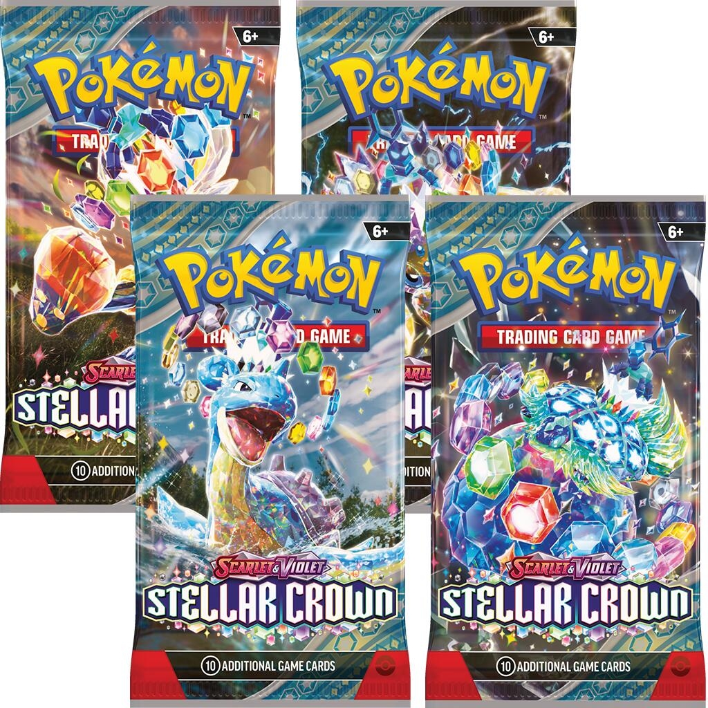 Stellar Crown Booster Pack Art Bundle [Set of 4]