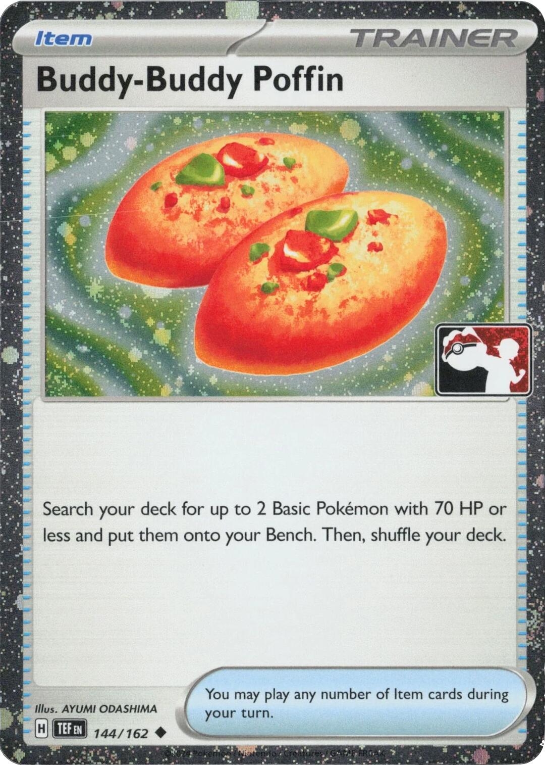 Buddy-Buddy Poffin - 144/162 (Cosmos Holo)