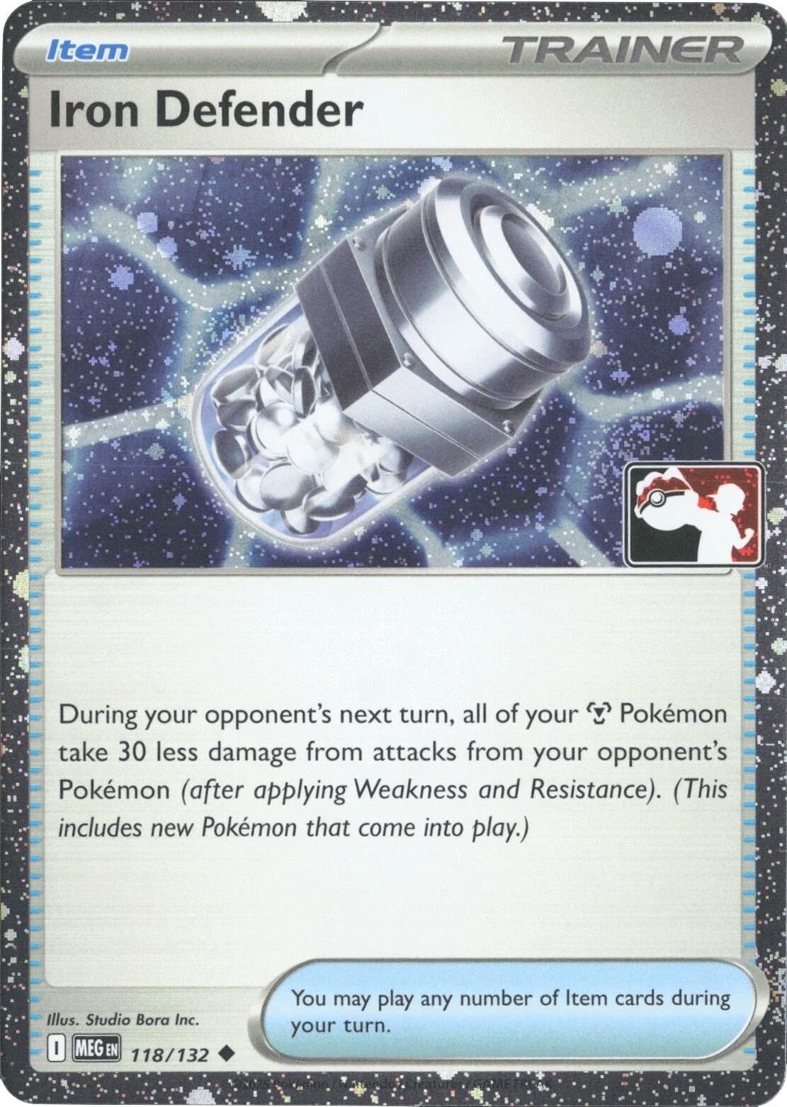 Iron Defender - 118/132 (Cosmos Holo)