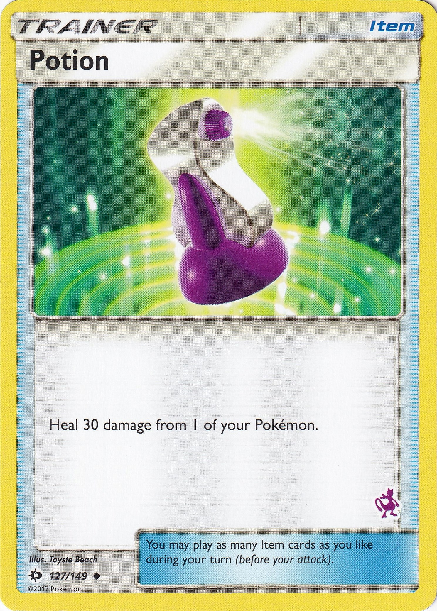 Potion - 127/149 (Mewtwo Stamped)