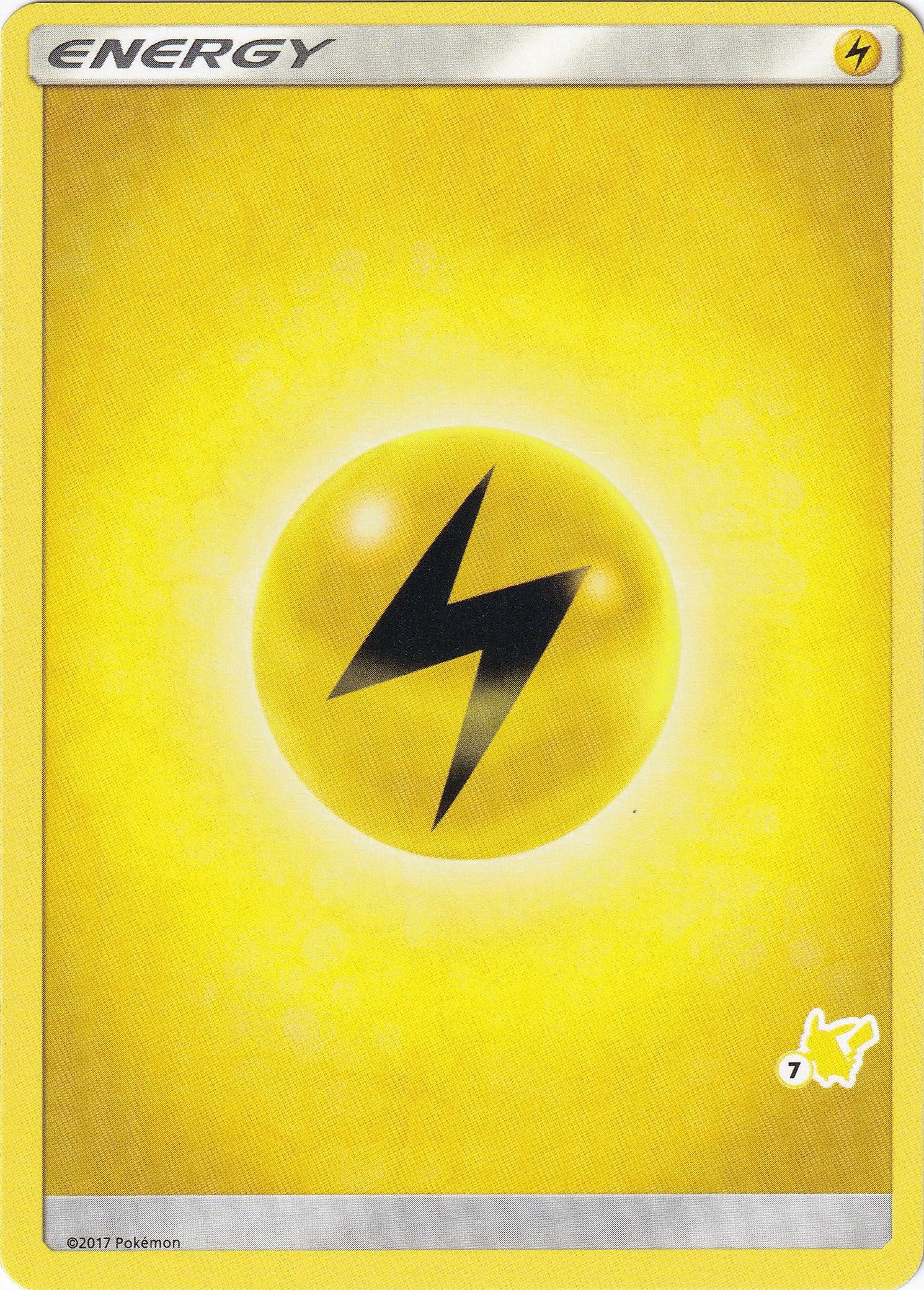 Lightning Energy (#7 Pikachu Stamped)