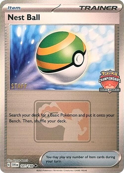Nest Ball - 181/198 (North America Championships) [Staff]