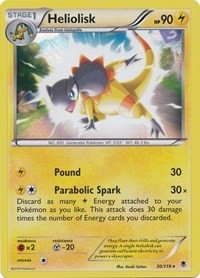 Heliolisk - 30/119 (XY Phantom Forces)