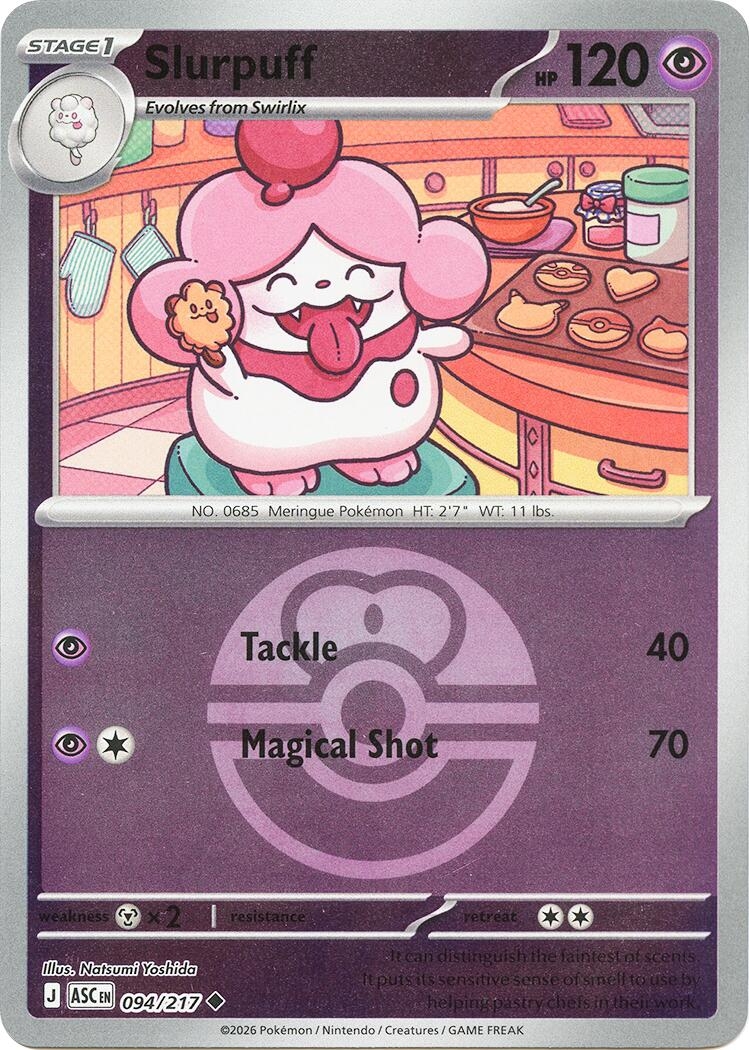 Slurpuff - 094/217 (Love Ball)