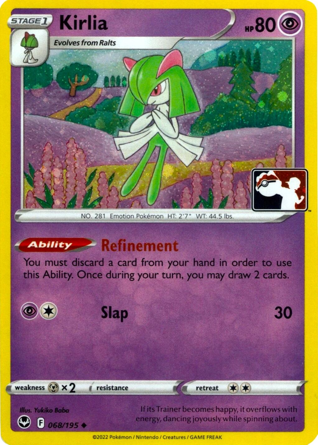 Kirlia - 068/195 (Cosmos Holo)