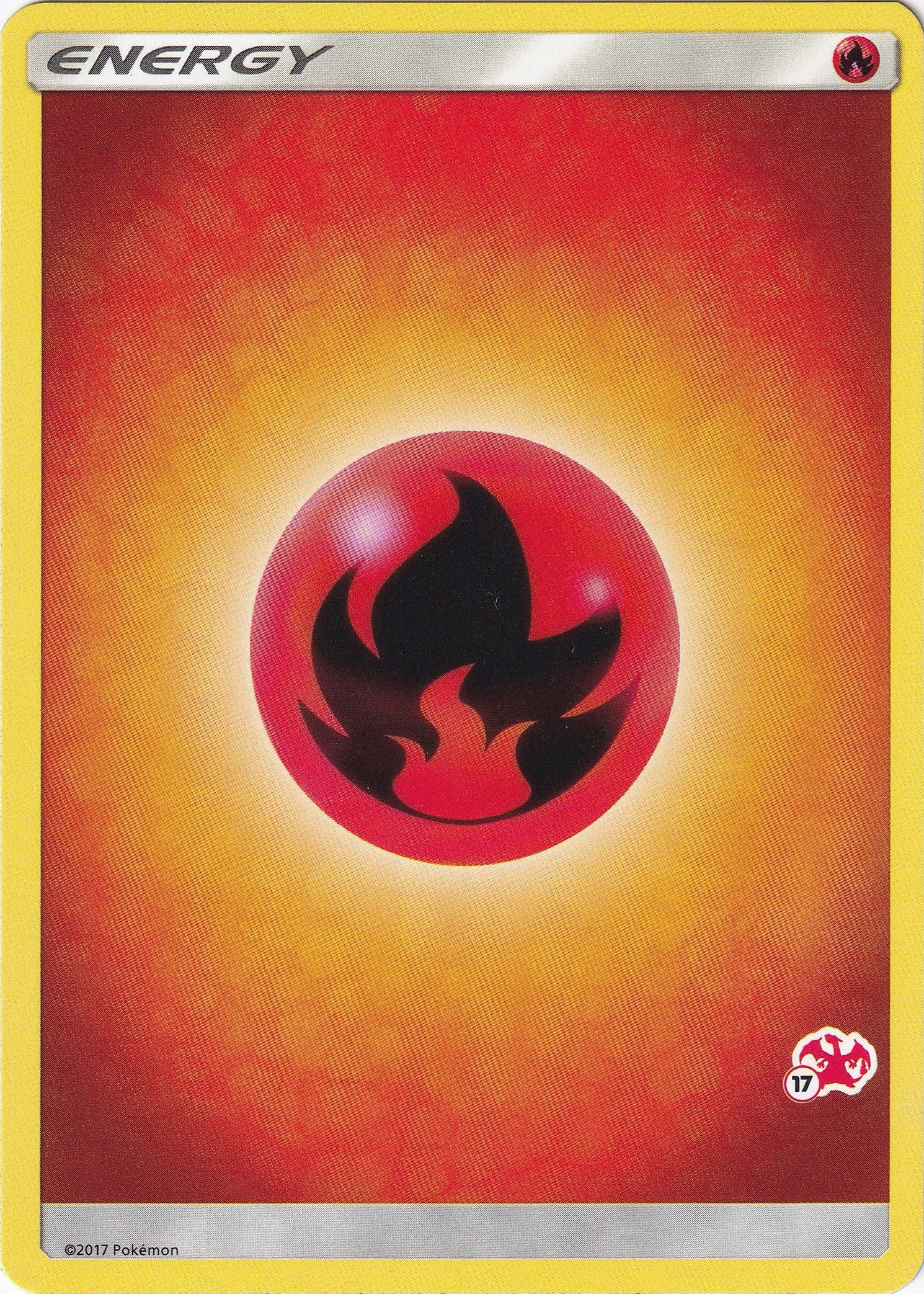 Fire Energy (#17 Charizard Stamped)