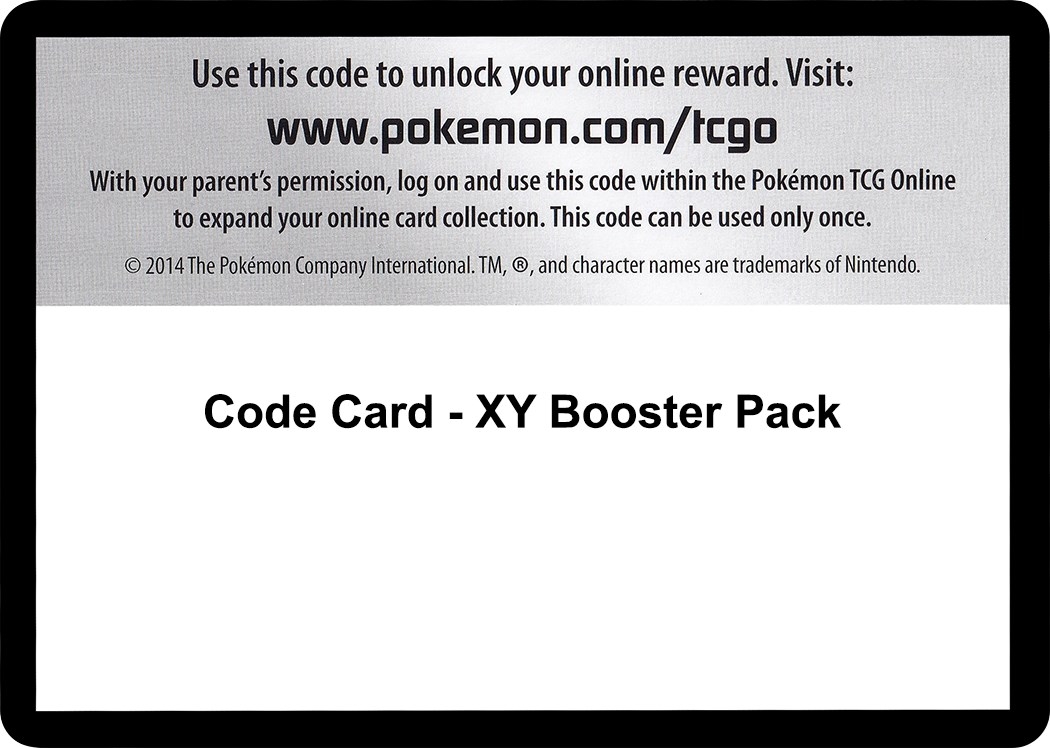 Code Card - XY Booster Pack
