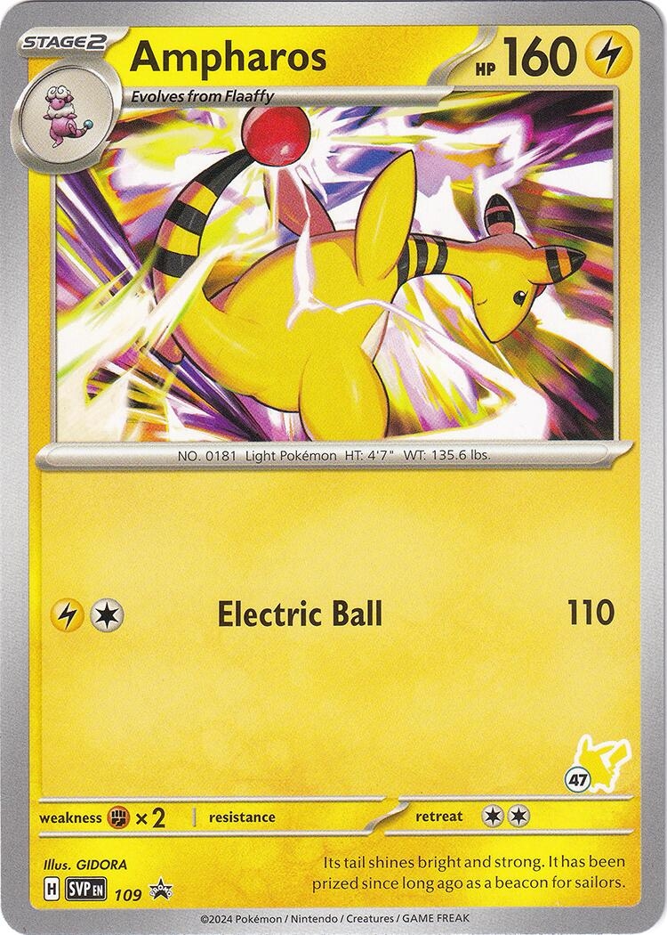 Ampharos - Pikachu 47