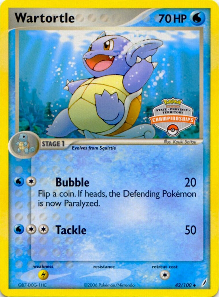 Wartortle - 42/100 (State Championships)