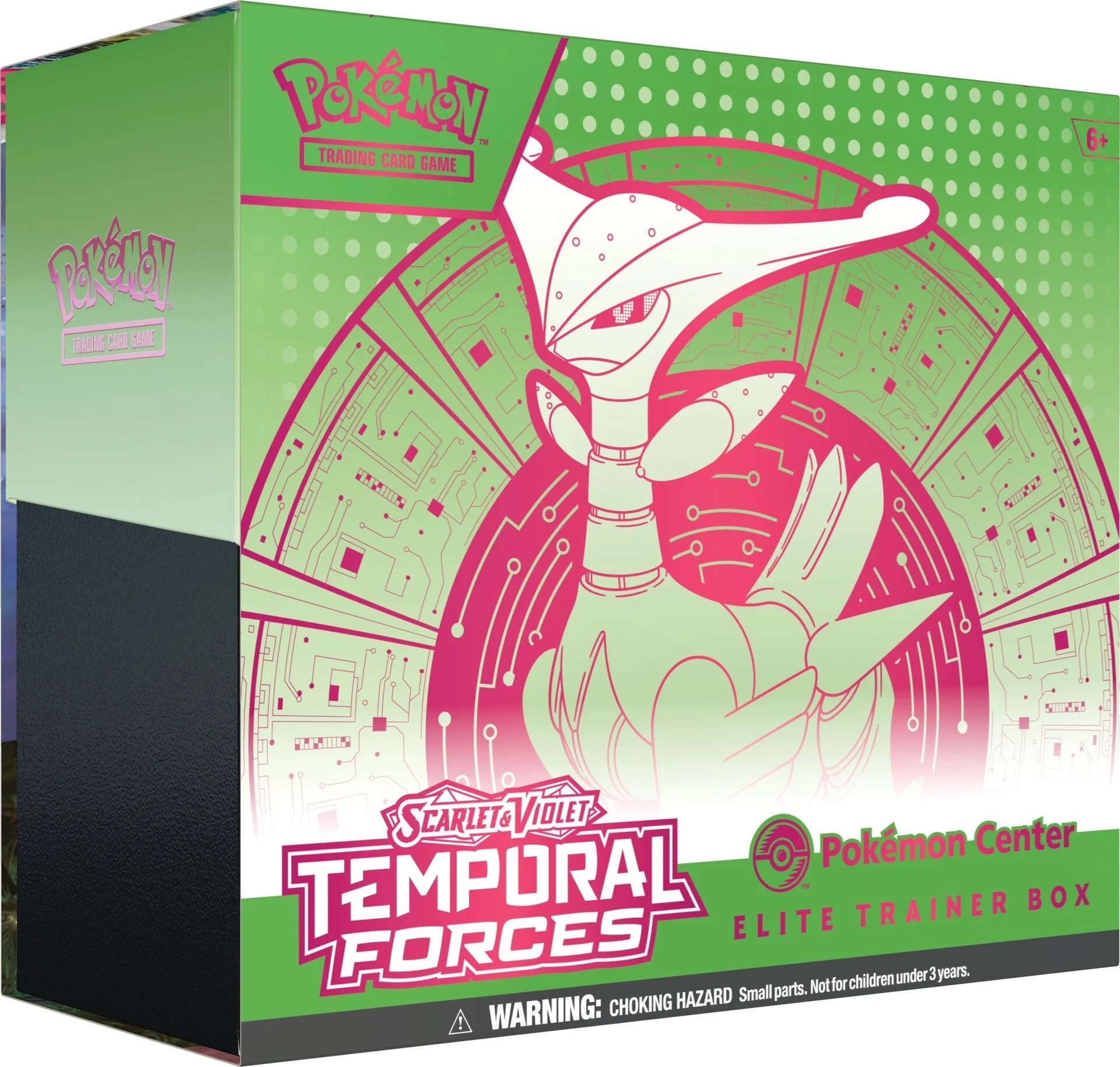 Temporal Forces Pokemon Center Elite Trainer Box (Exclusive) [Iron Leaves]