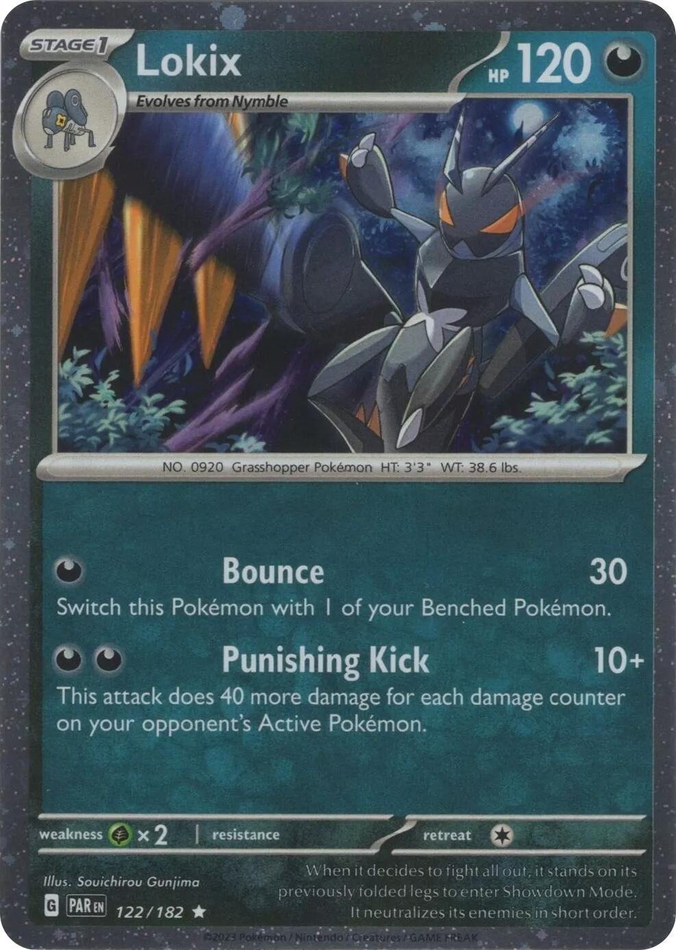 Lokix - 122/182 (Cosmos Holo)