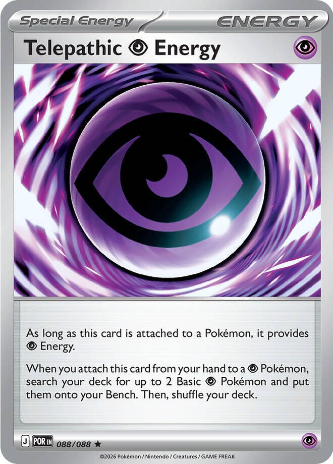 Telepathic Psychic Energy - 088/088 (Non-Holo)