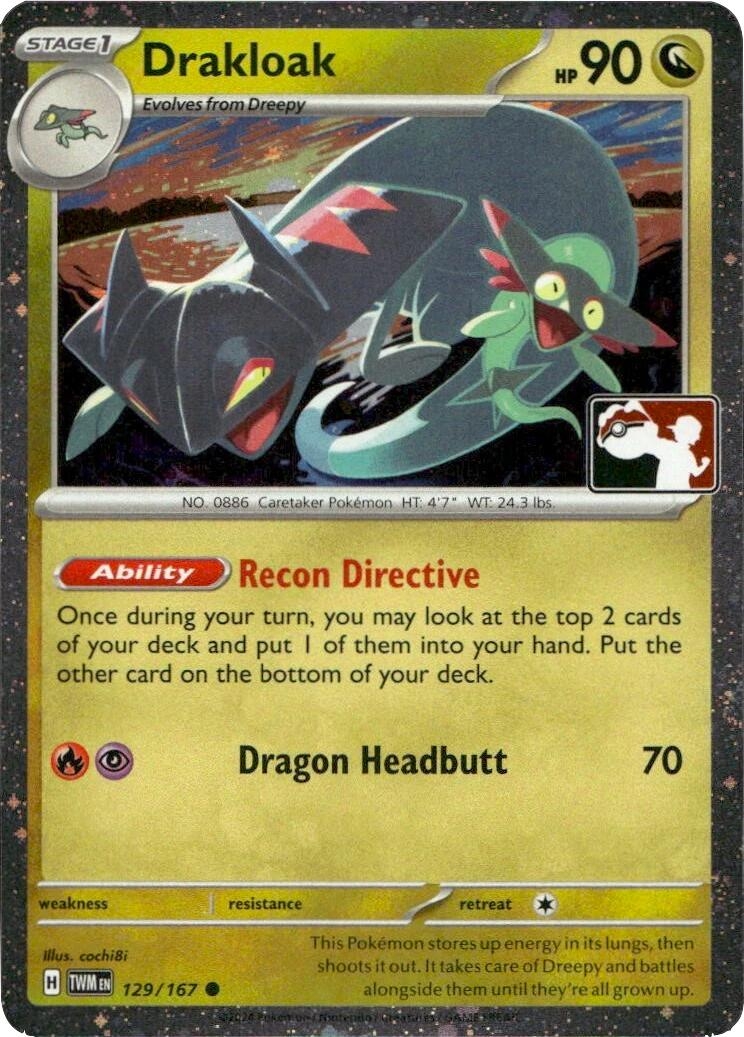 Drakloak - 129/167 (Cosmos Holo)