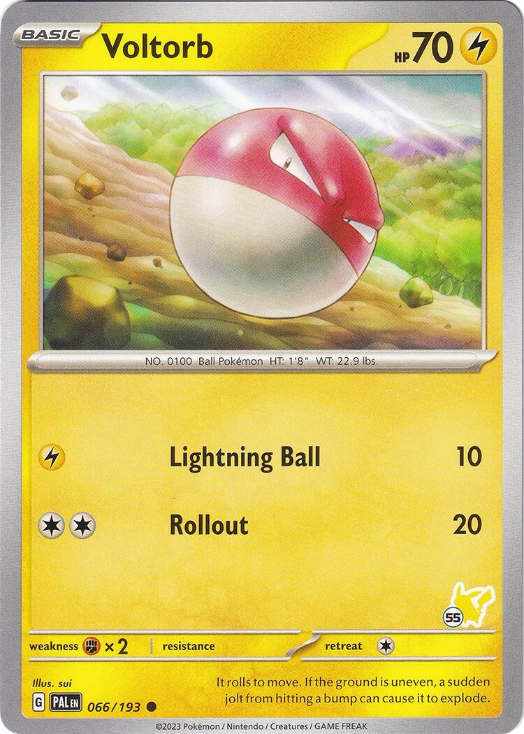 Voltorb - Pikachu 55