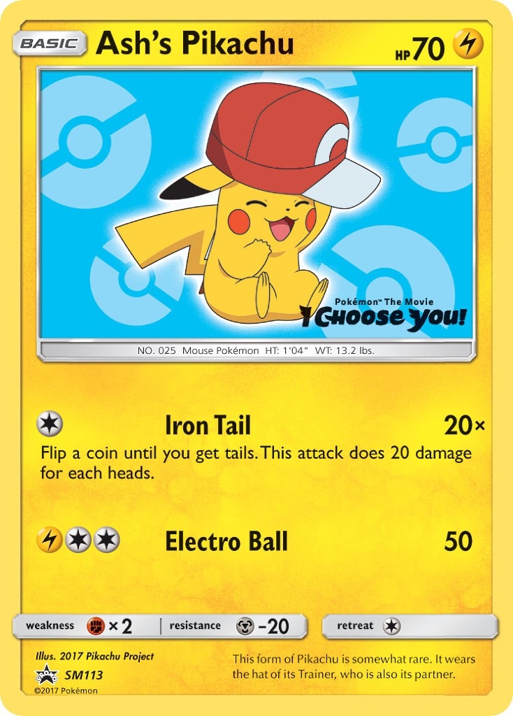 Ash's Pikachu - SM113