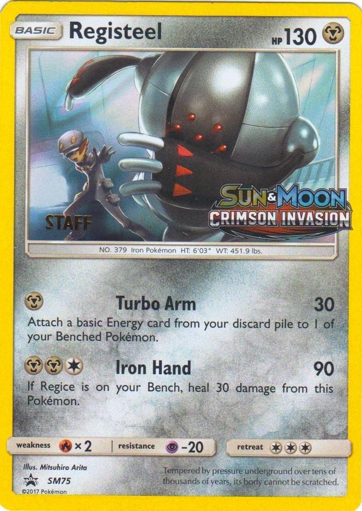 Registeel - SM75 (Prerelease) [Staff]