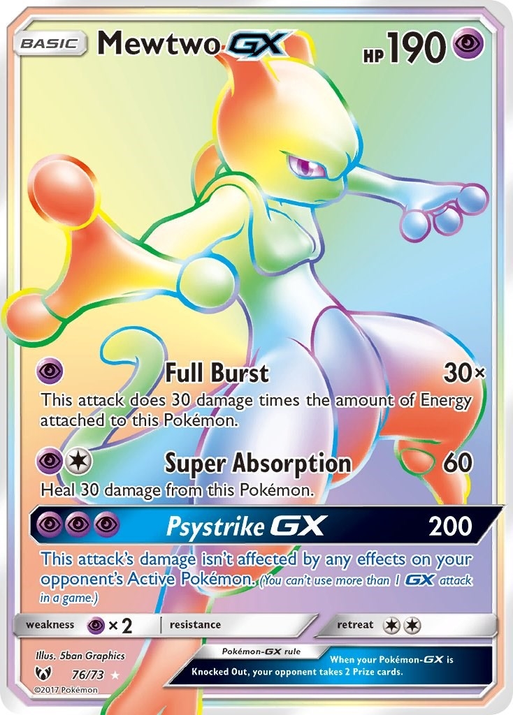 Mewtwo GX (Secret)