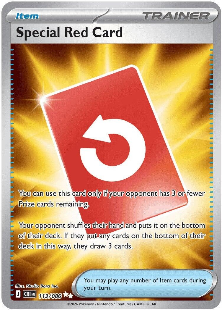 Special Red Card