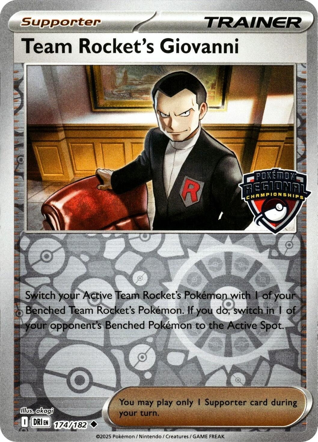Team Rocket's Giovanni (Regional Championships)