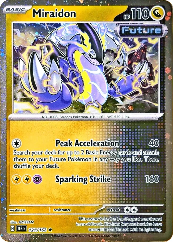 Miraidon - 121/162 (Cosmos Holo)
