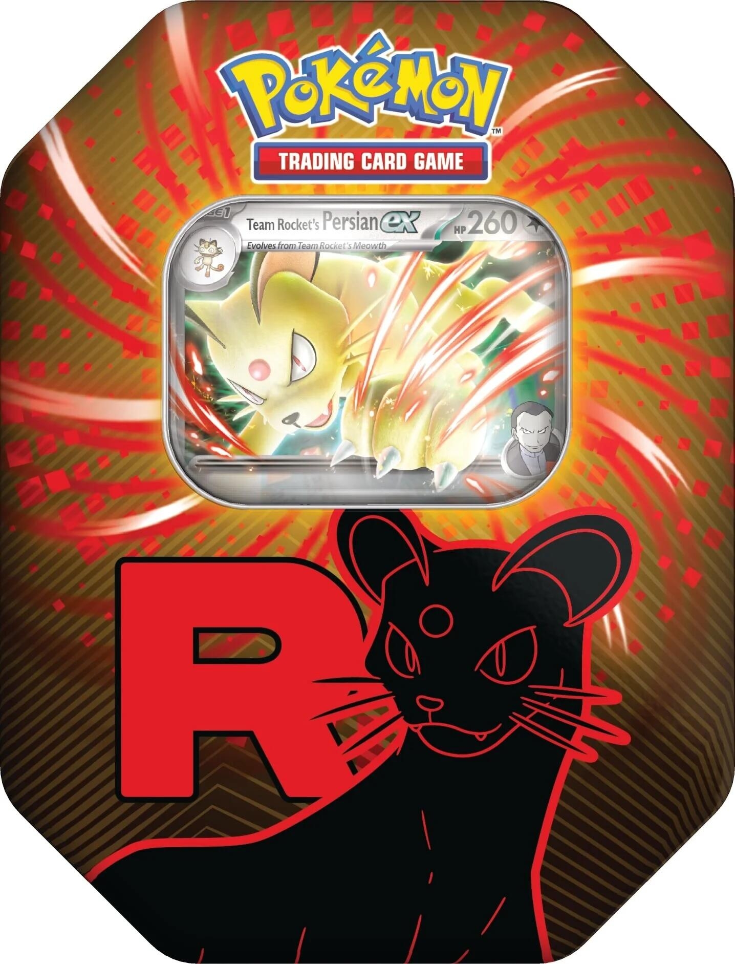 Team Rocket Tin [Team Rocket's Persian ex] (International Version)