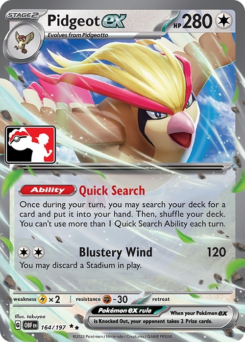 Pidgeot ex