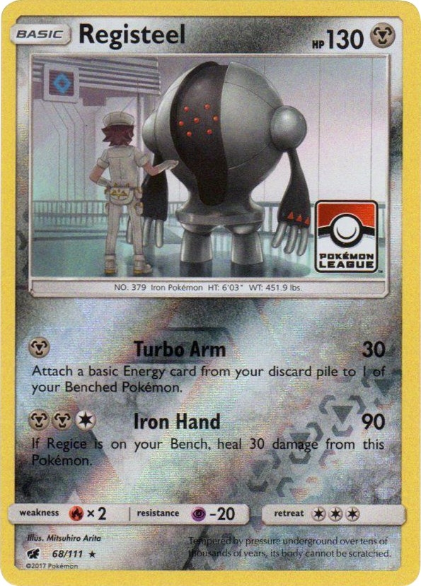 Registeel - 68/111 (Pokemon League)