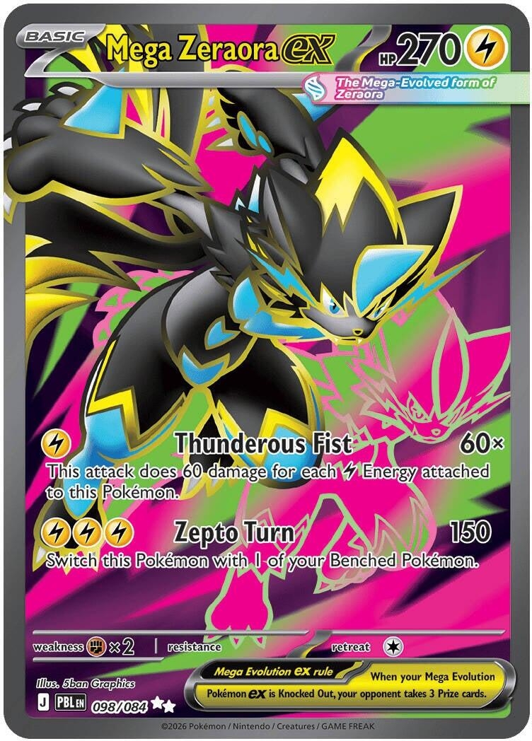 Mega Zeraora ex