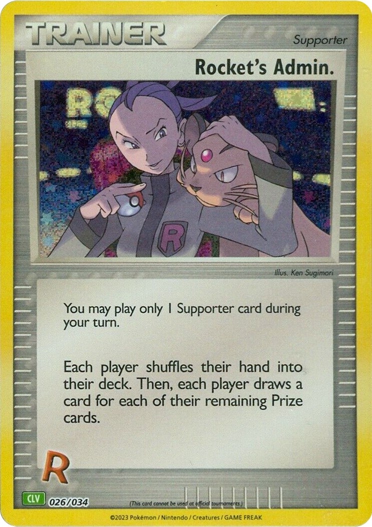 Rocket's Admin. (CLV)