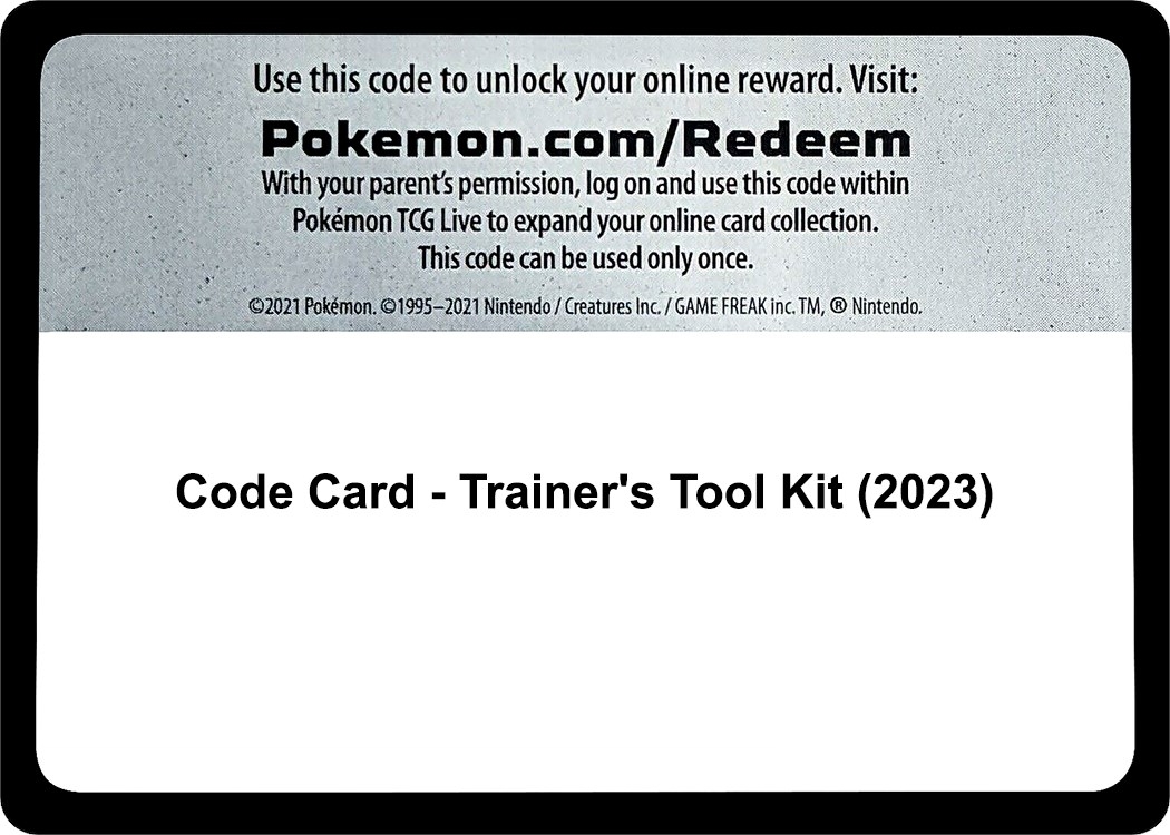 Code Card - Trainer's Tool Kit (2023)