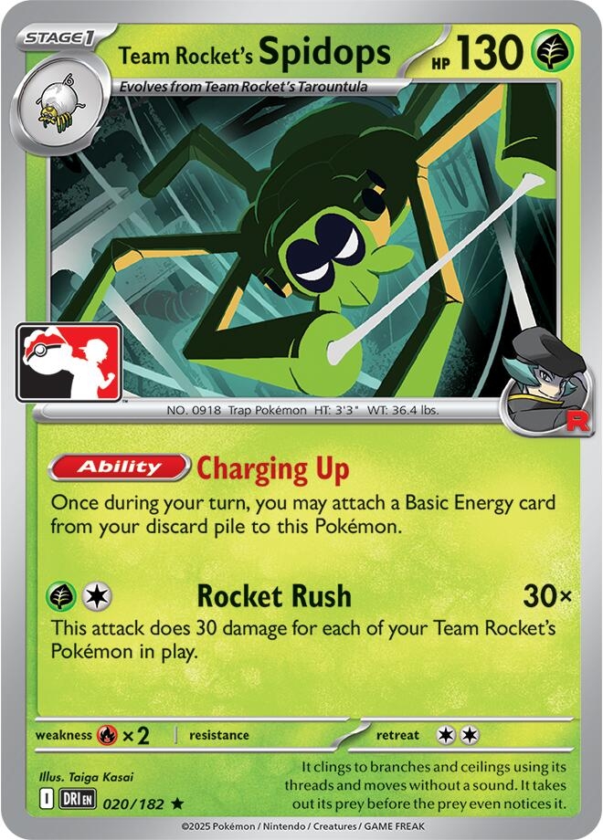 Team Rocket's Spidops