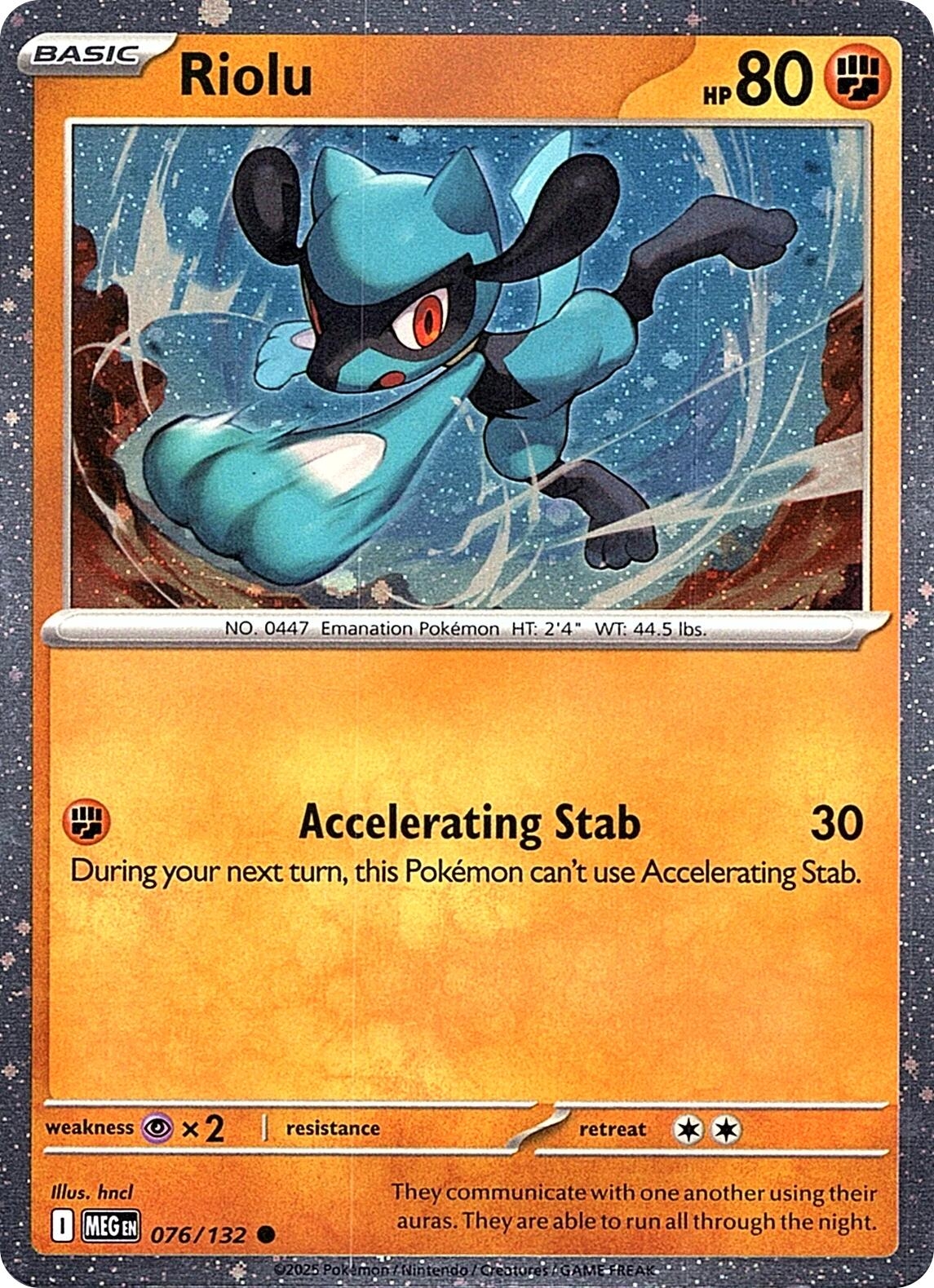 Riolu (Cosmos Holo)