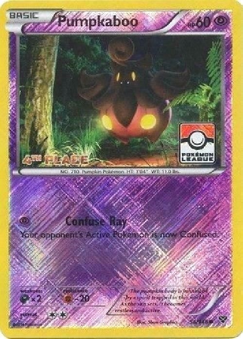 Pumpkaboo - 56/146 (Pokemon League) [4th Place]