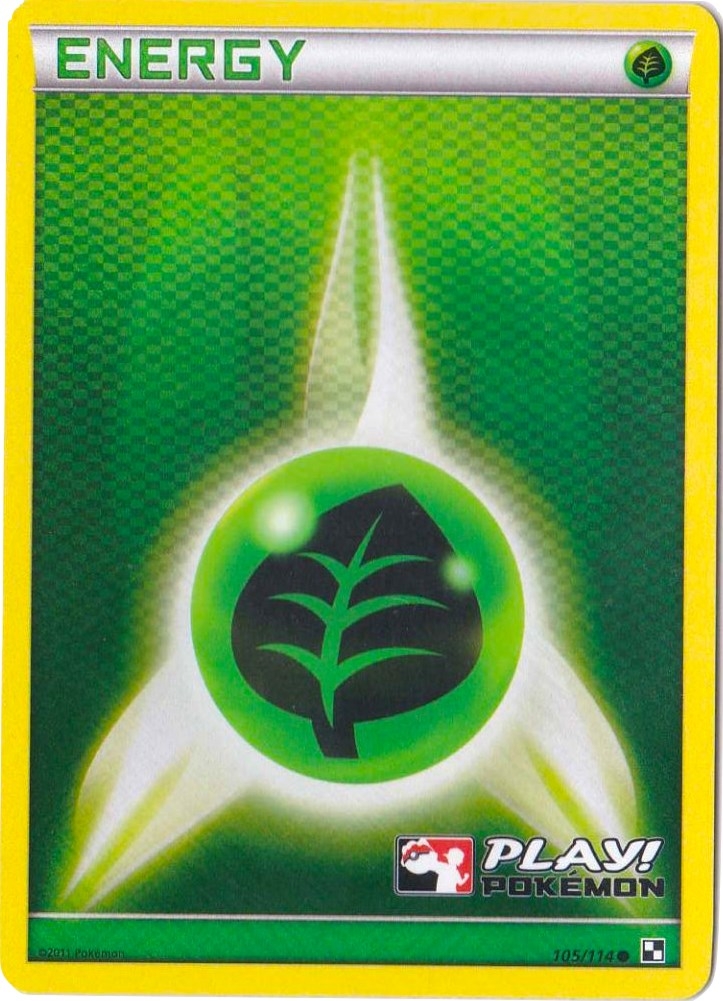 Grass Energy - 105/114 (Play! Pokemon)
