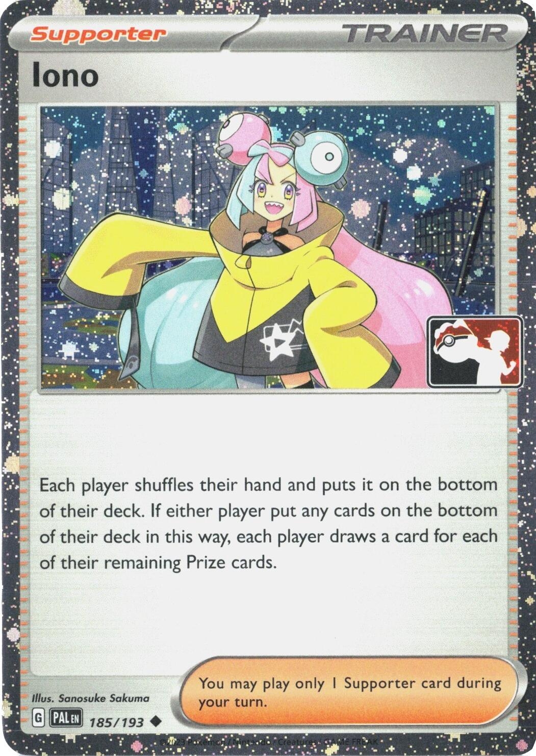 Iono - 185/193 (Cosmos Holo)